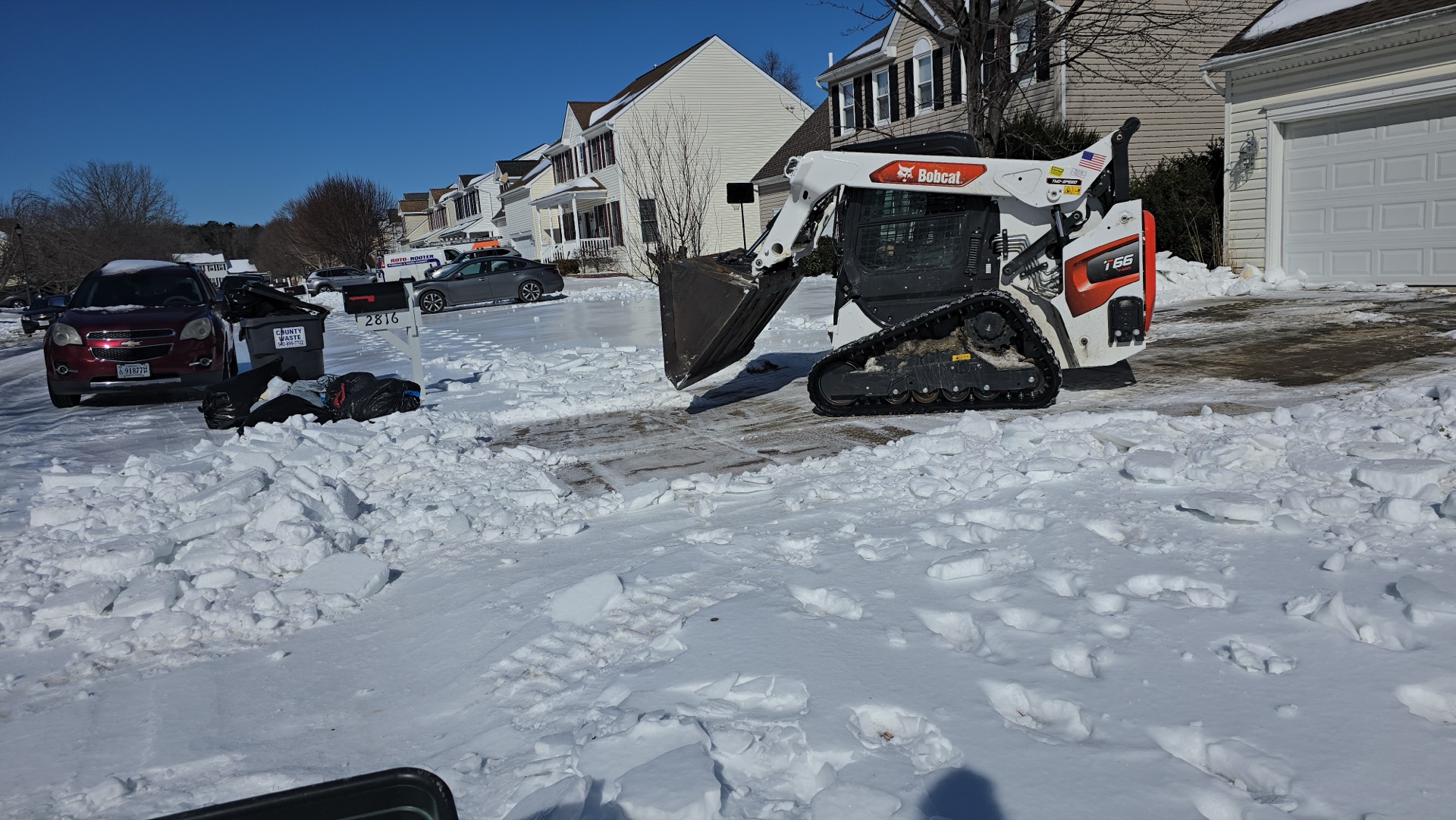 Gravel driveway installation and repair by IronHaul Co in Fredericksburg, VA